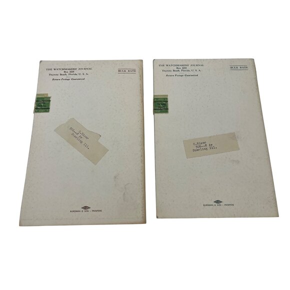 Vintage Watchmakers Journal 1959 September-October & November-December Issues - Picture 2 of 9